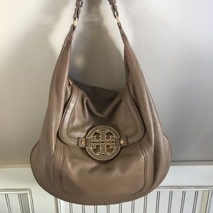 Large tan Tory Burch hobo